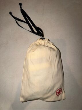 Air Canada x Sahajan Business Class Canvas Drawstring Amenity Kit Accessory Bag